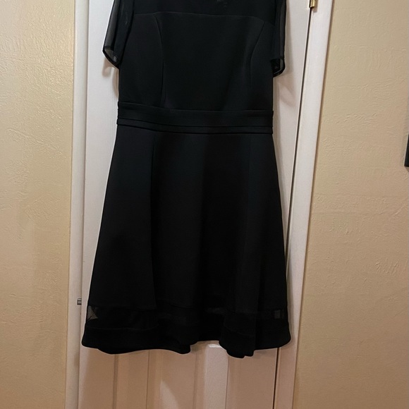 Lane Bryant black dress with see-through detail - Picture 4 of 7
